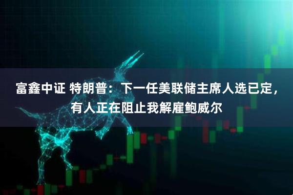 富鑫中证 特朗普：下一任美联储主席人选已定，有人正在阻止我解雇鲍威尔